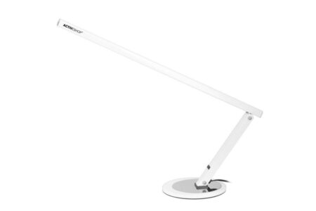 Lampa na biurko bezcieniowa biała LED SLIM